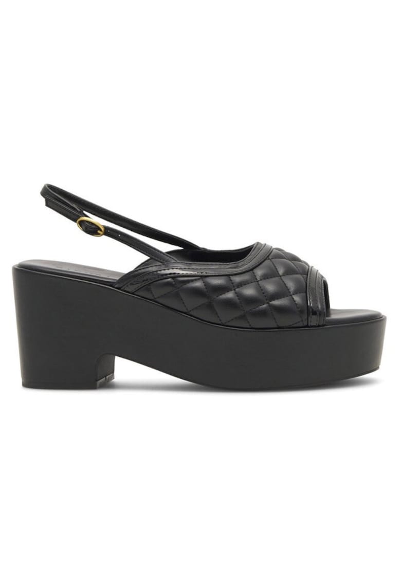 Sandale dama - 80825 - Sintetic - Negru