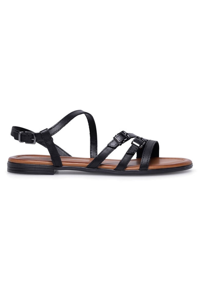 Sandale dama - 590558846281137 - Piele naturala - Negru