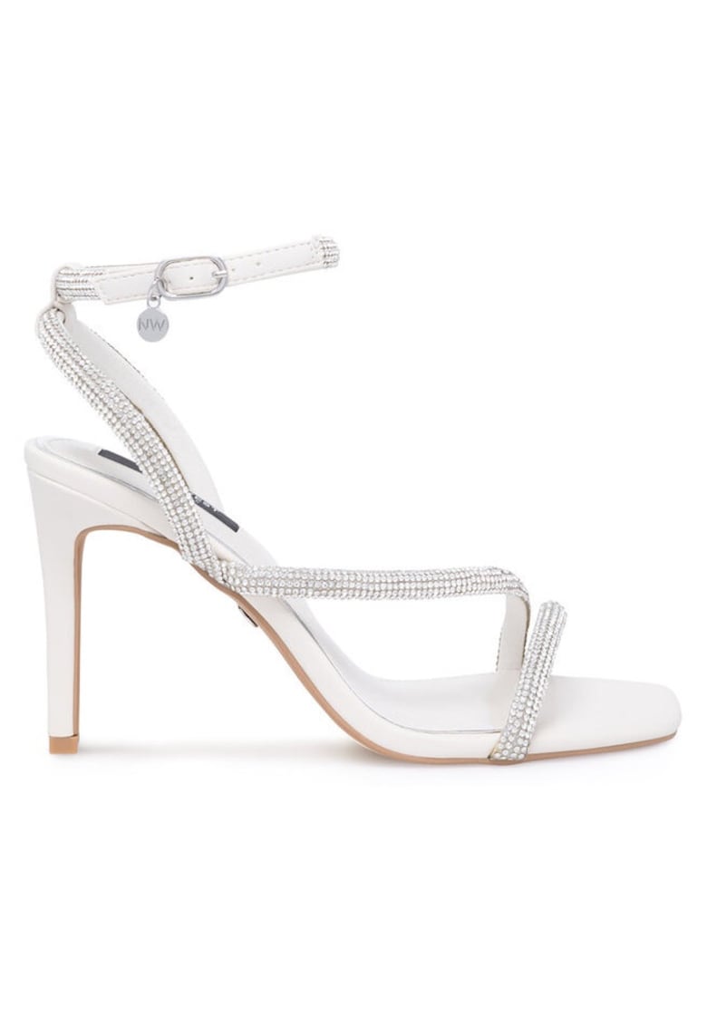 Nine West Sandale dama - 32033 - Sintetic - Alb