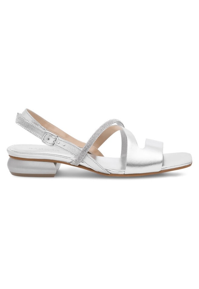 Sandale dama - 590558851443537 - Piele naturala - Argintiu