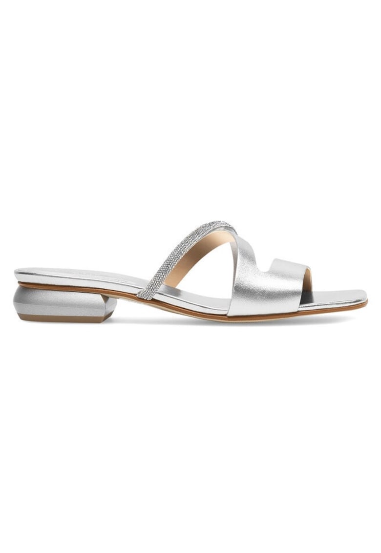 Sandale dama - 590558851436735 - Piele naturala - Argintiu