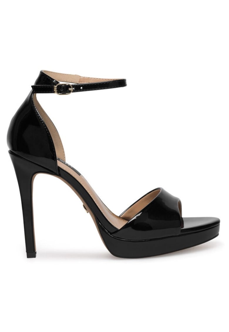 Sandale dama - 73890 - Sintetic - Negru