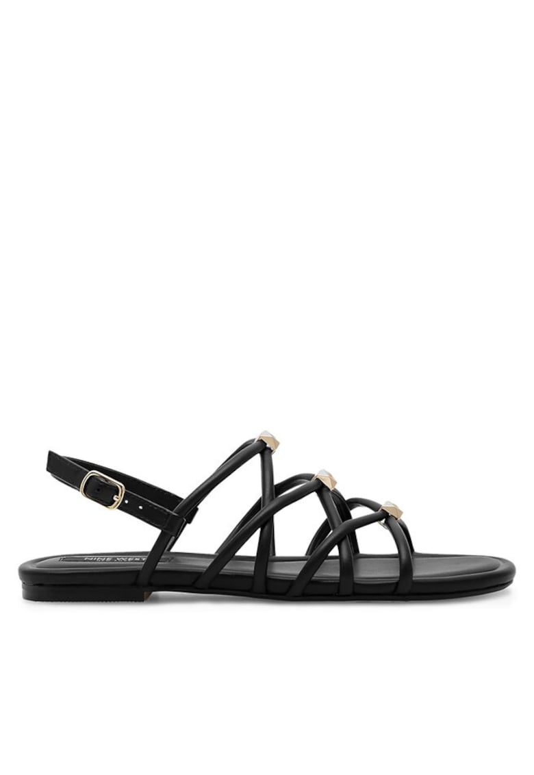 Sandale dama - 555513 - Piele ecologica - Negru