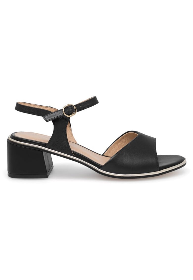 Sandale dama - 43091 - Piele naturala - Negru