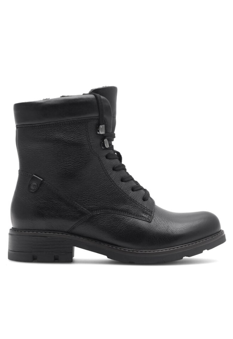 Botine dama - 590558806005536 - Piele naturala - Negru