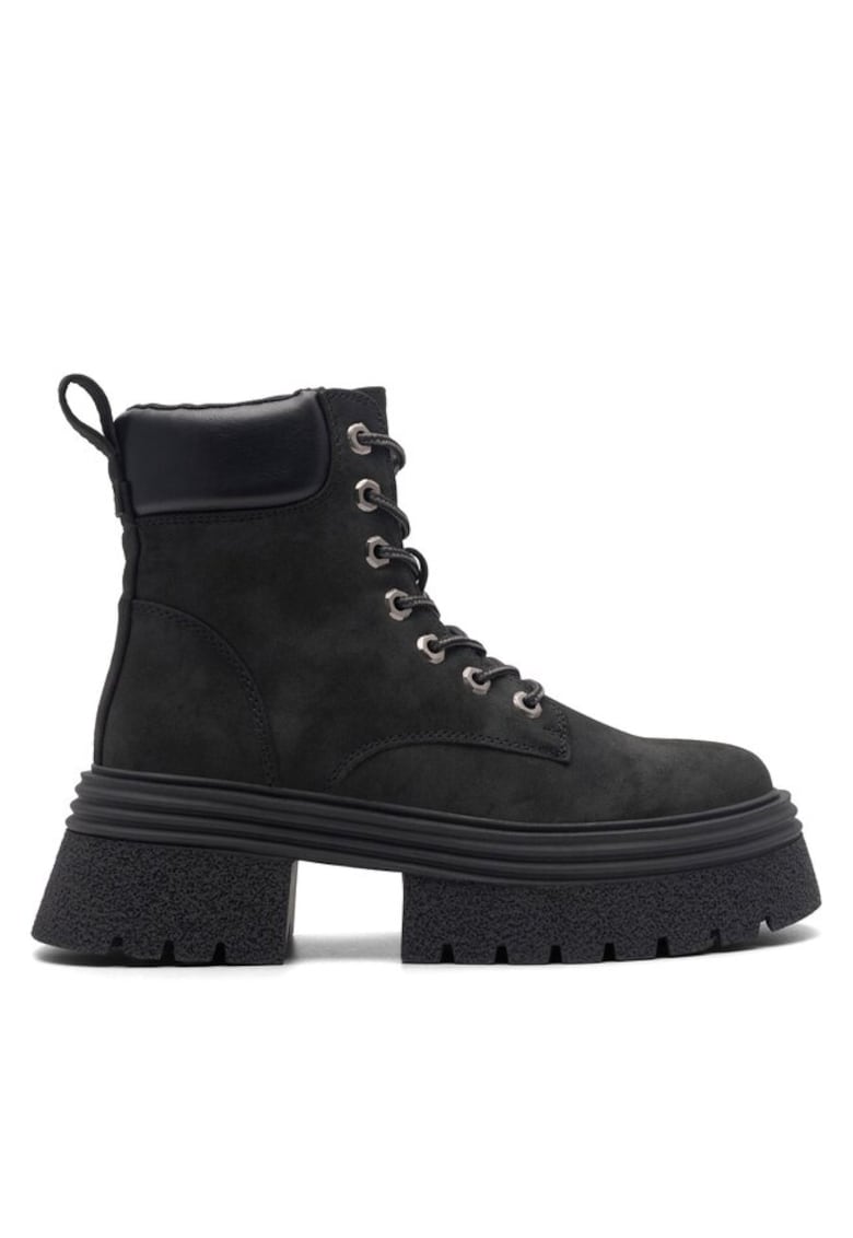 Botine dama - 590558804866437 - Piele ecologica - Negru