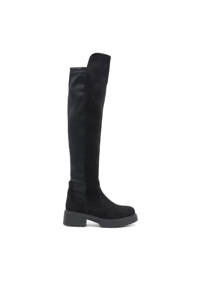 Botine dama - 590558810032440 - Piele ecologica - Negru