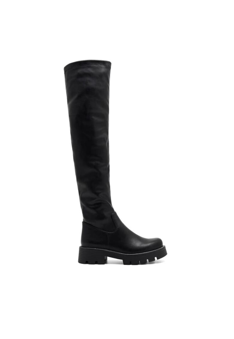 Botine dama - 590558810393638 - Piele ecologica - Negru