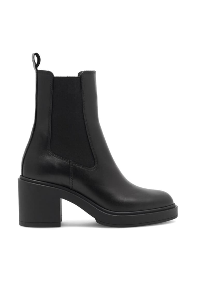 Gino Rossi Botine dama - 590558810643238 - Piele naturala - Negru