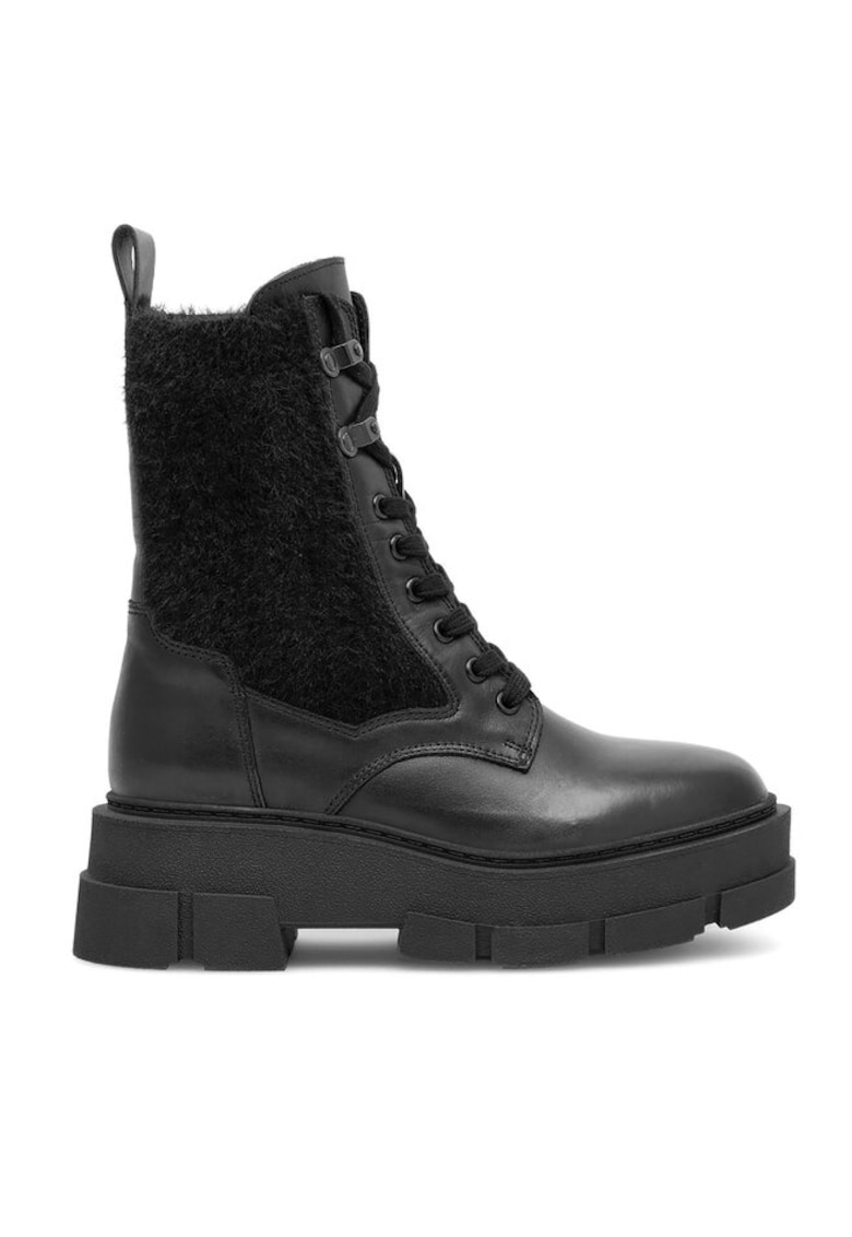 Botine dama - 590558813375936 - Piele naturala - Negru