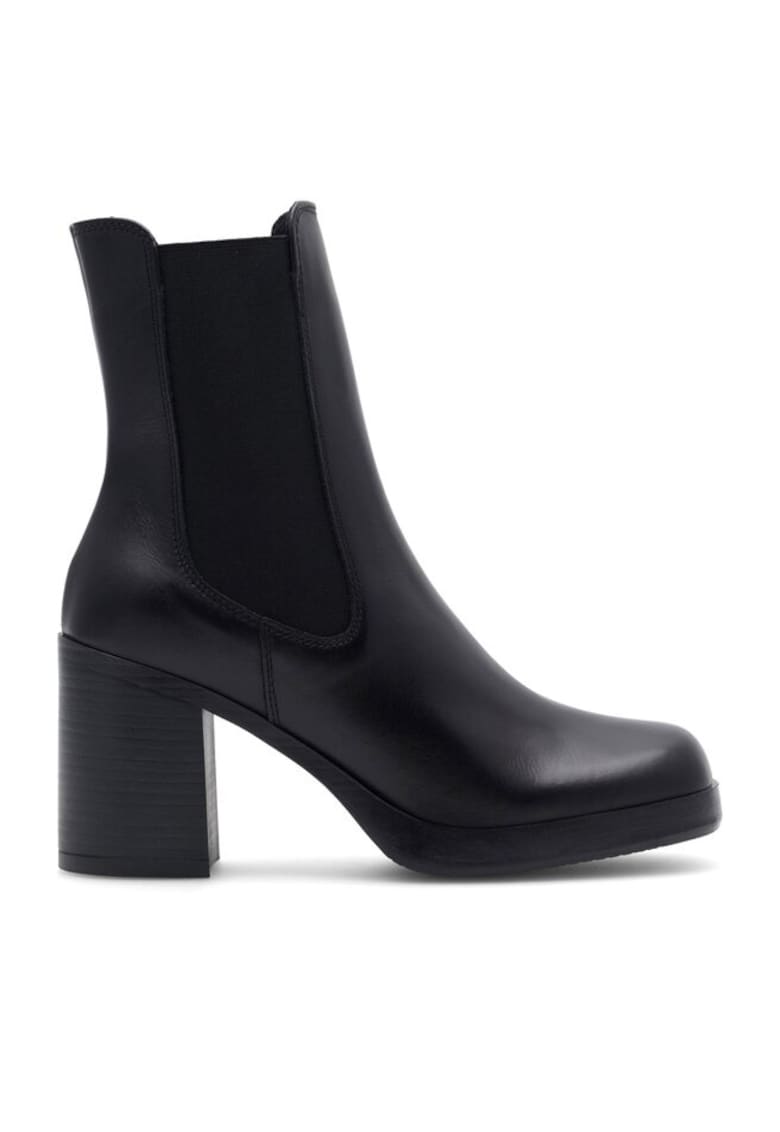 Botine dama - 590558814471738 - Piele naturala - Negru