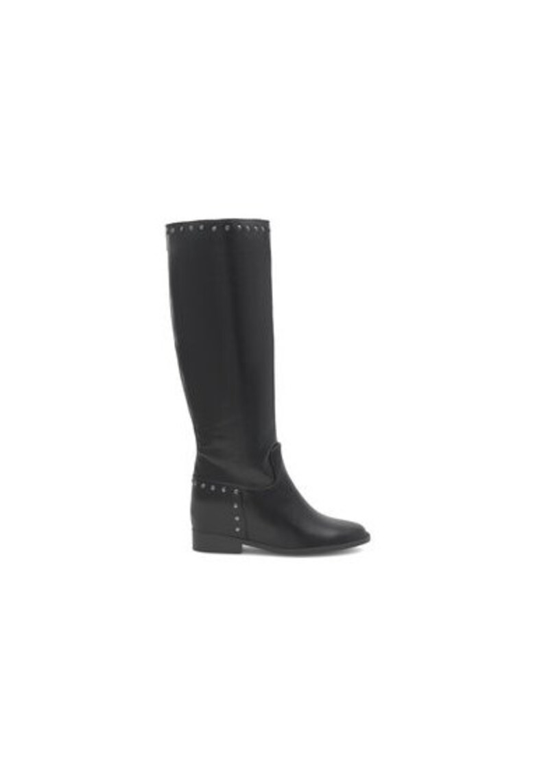 Botine dama - 590558816040340 - Piele ecologica - Negru