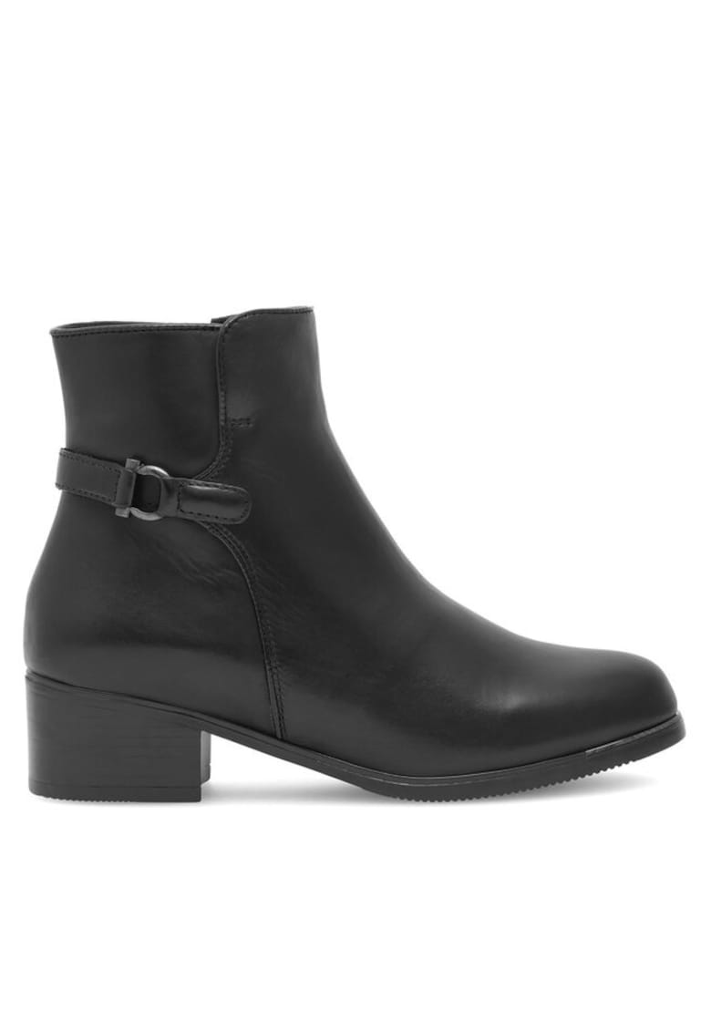 Botine dama - 590558816923936 - Piele naturala - Negru