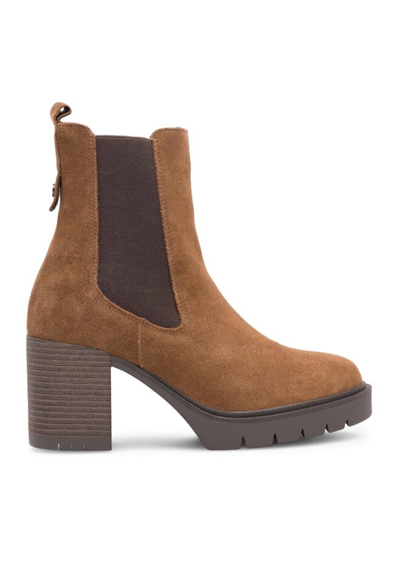 Botine dama - 590558817497441 - Piele naturala - Maro