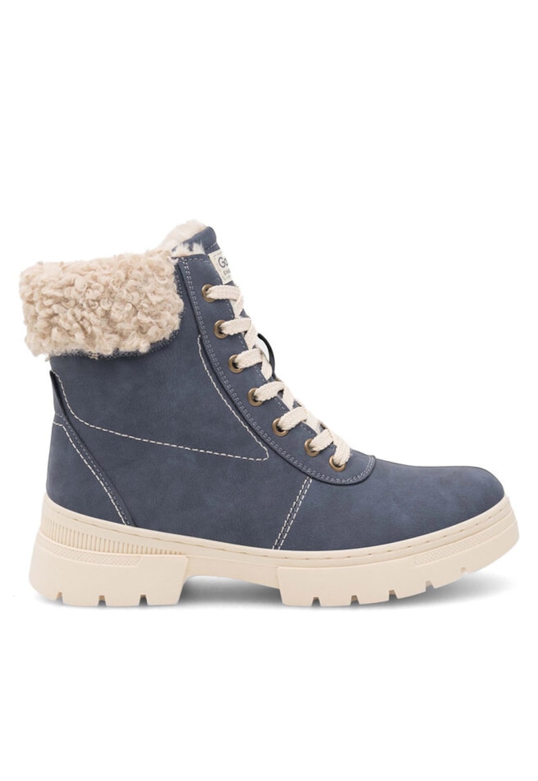Botine dama - 590558821808136 - Sintetic - Bleumarin