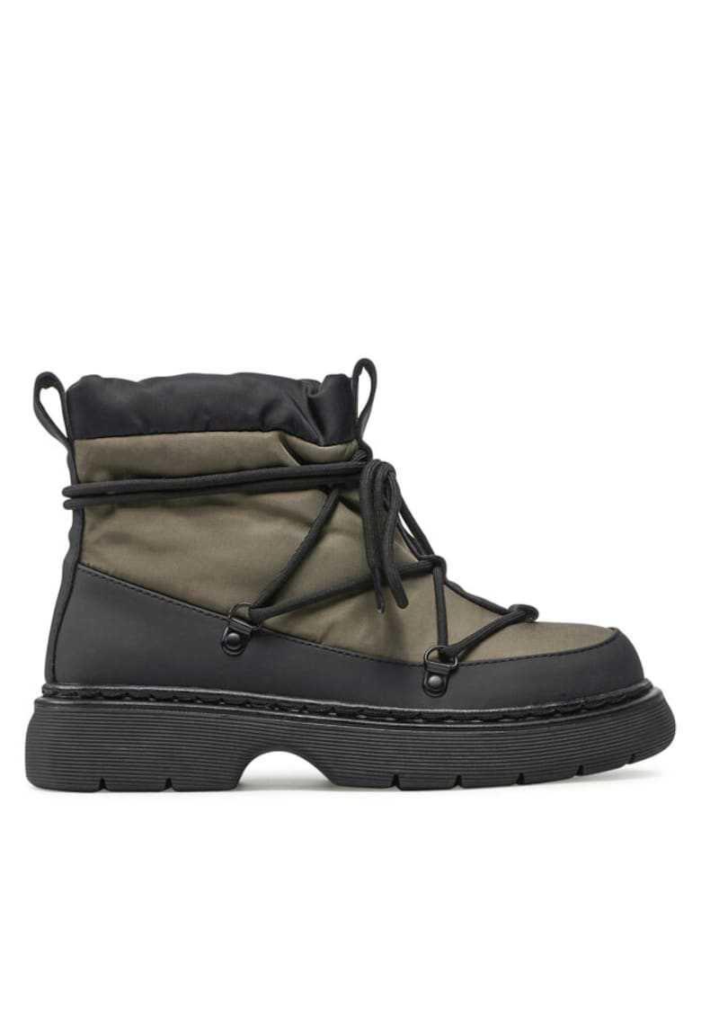 Botine dama - 590486224342935 - Piele ecologica - Verde