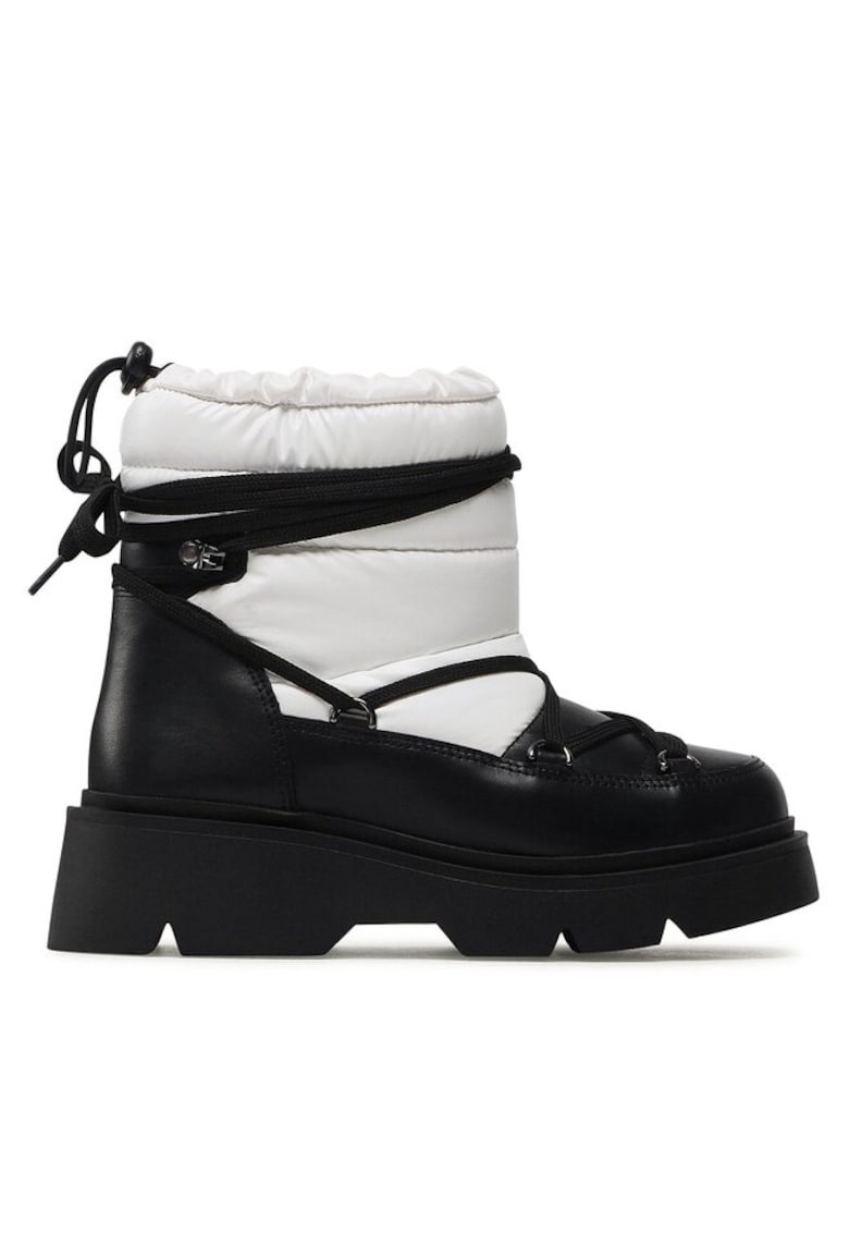 Botine dama - 590486228111738 - Piele naturala - Alb