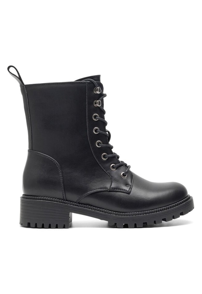Botine dama - 590486299038538 - Sintetic - Negru