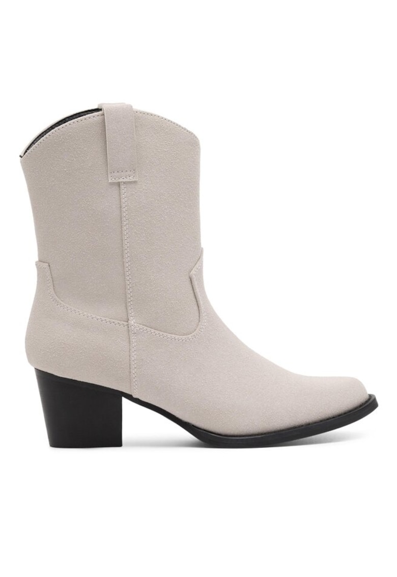 Botine dama - 590486299462836 - Sintetic - Gri