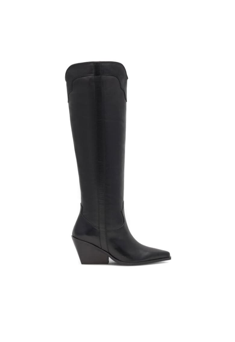 Botine dama - 590558800270336 - Piele naturala - Negru