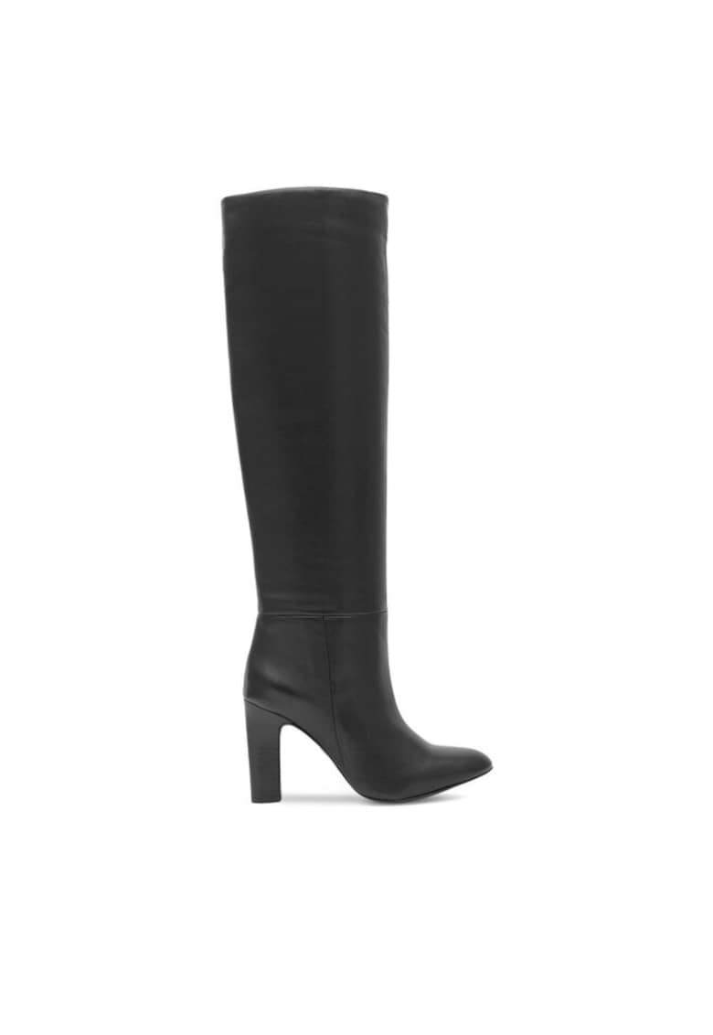 Botine dama - 590558800489939 - Piele naturala - Negru