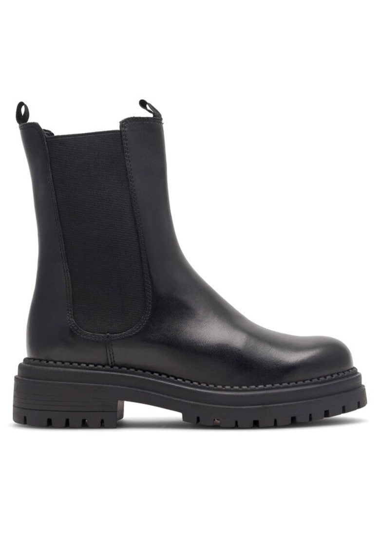 Botine dama - 590558800677036 - Piele naturala - Negru