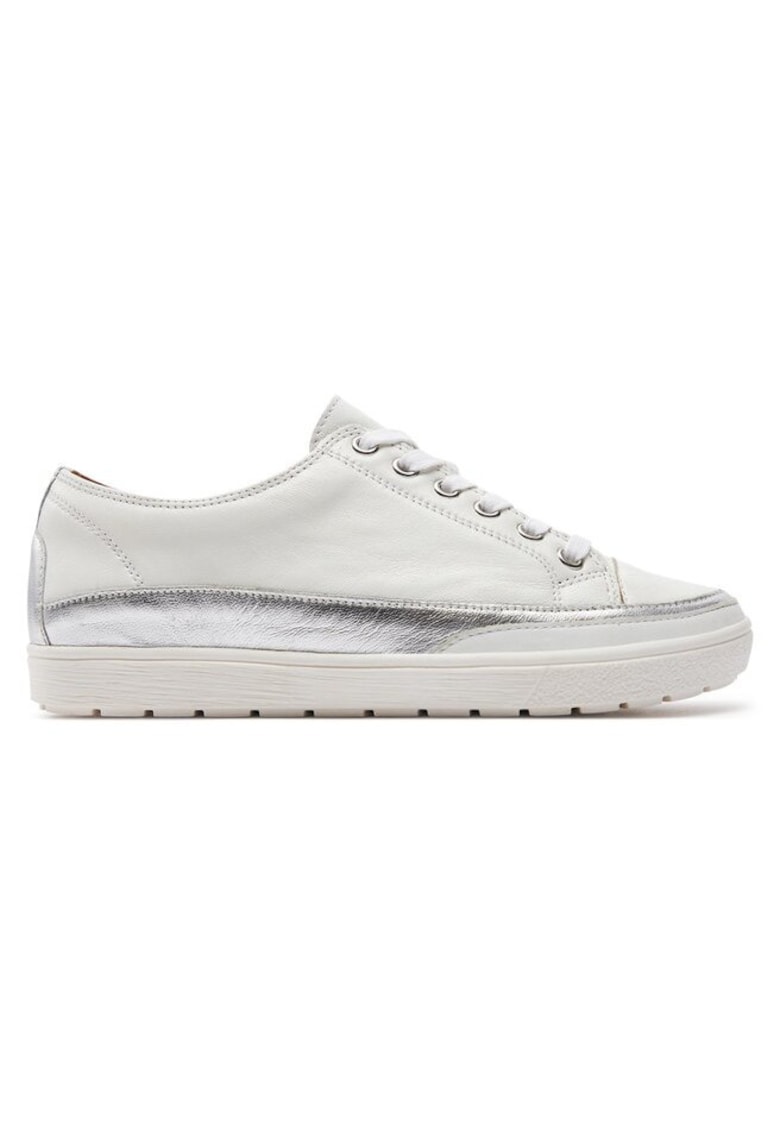 Tenisi dama - 30366278336 - Piele naturala - Alb