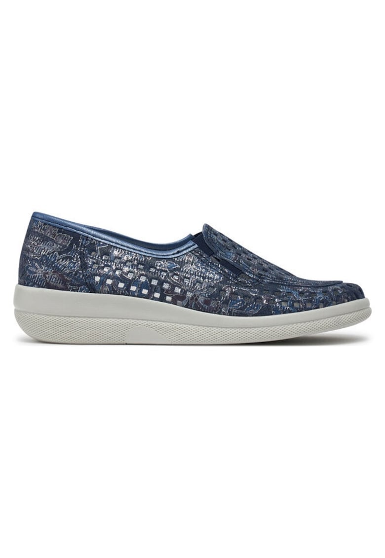 Tenisi dama - 30378632837 - Piele naturala - Albastru