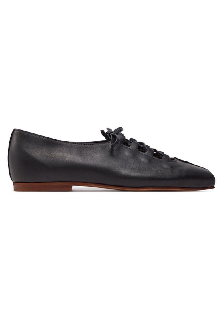 Tenisi dama - 30400948839 - Piele naturala - Negru