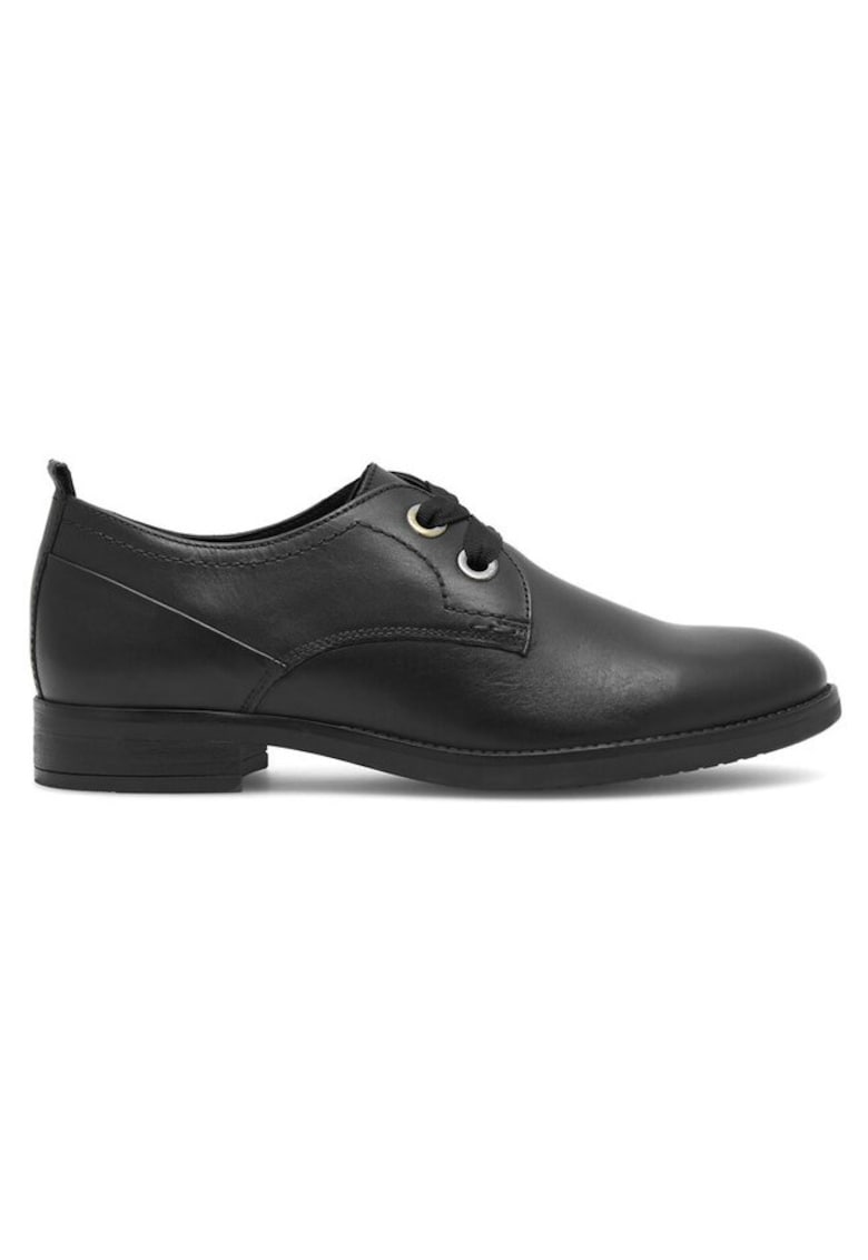 Tenisi dama - 590558836622536 - Piele naturala - Negru