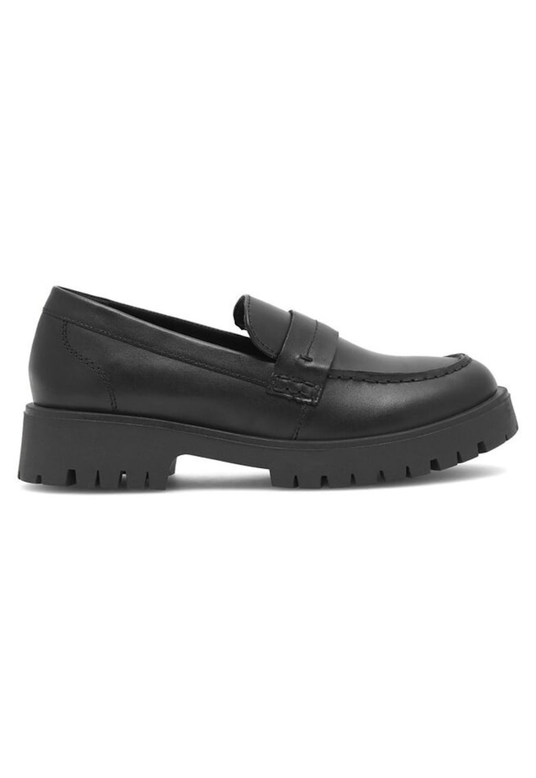 Tenisi dama - 590558838115036 - Piele naturala - Negru