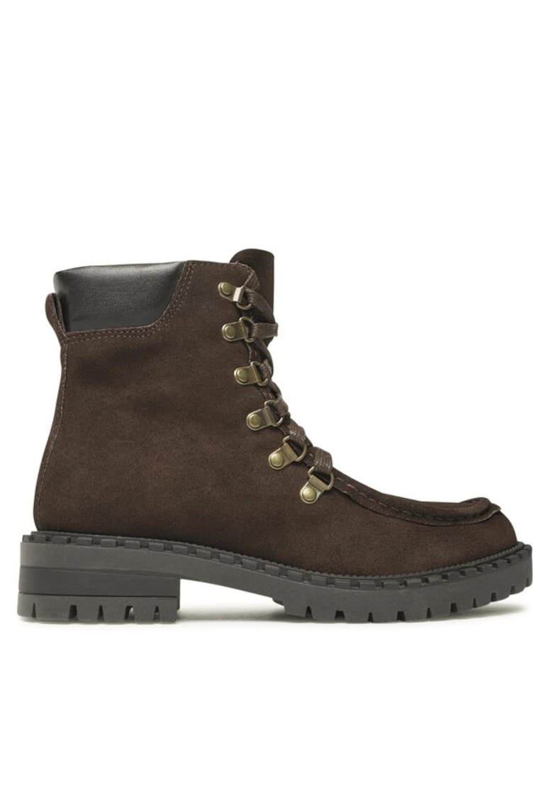 Botine dama - 590486219675638 - Piele naturala - Maro