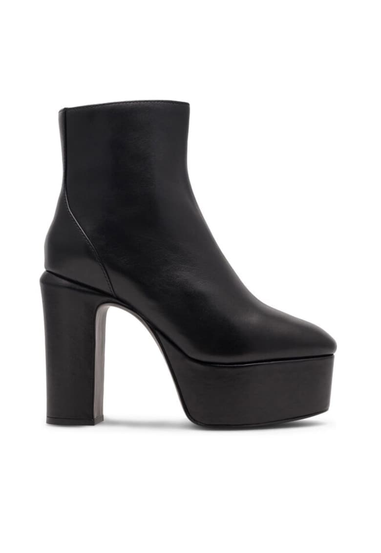 Botine dama - 590558800459238 - Piele naturala - Negru