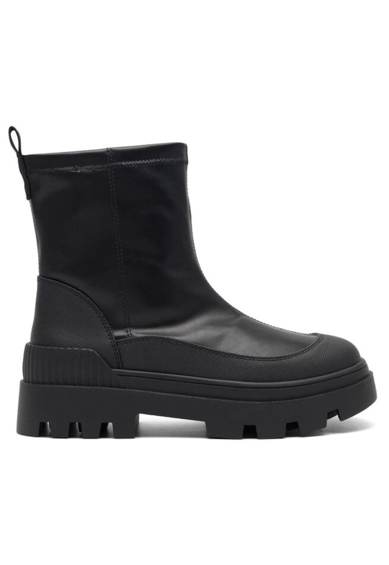 Botine dama - 590558800627541 - Sintetic - Negru