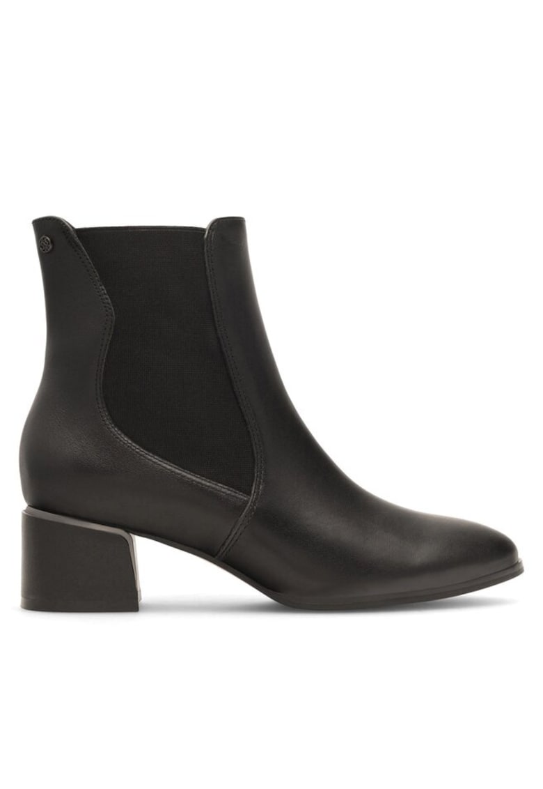 Botine dama - 590558803566436 - Piele naturala - Negru