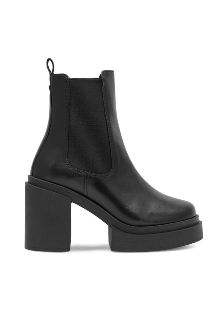 Botine dama - 590558810942639 - Piele naturala - Negru