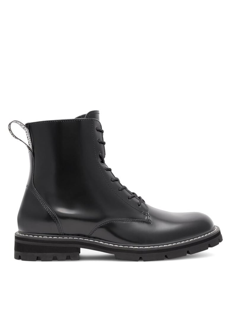 Ghete barbati - 590558808985844 - Piele naturala - Negru