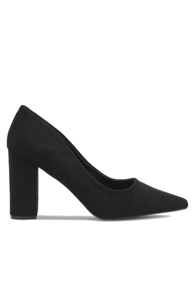 Pantofi sport dama - Textil - Negru - Negru