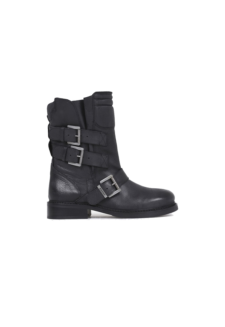 Ghete biker de piele