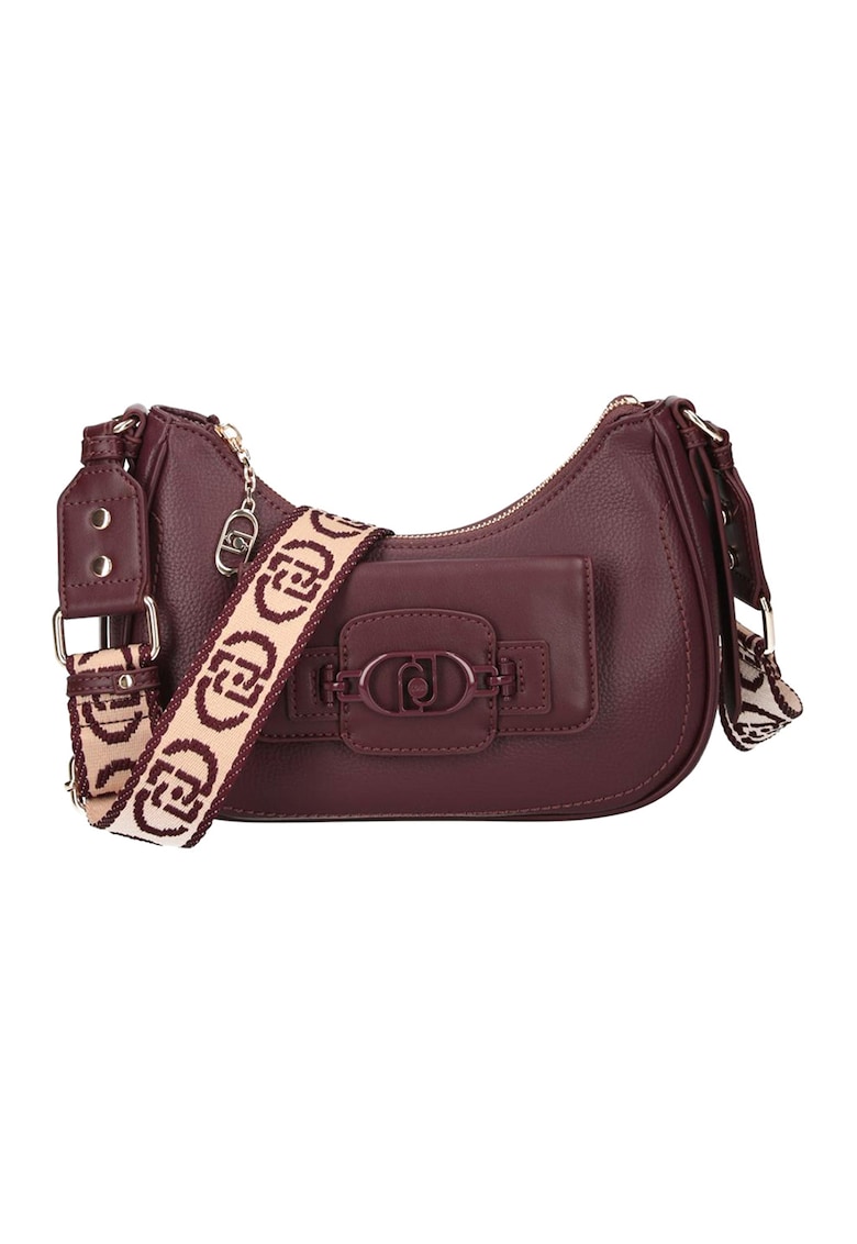 Geanta crossbody cu bareta cu logo