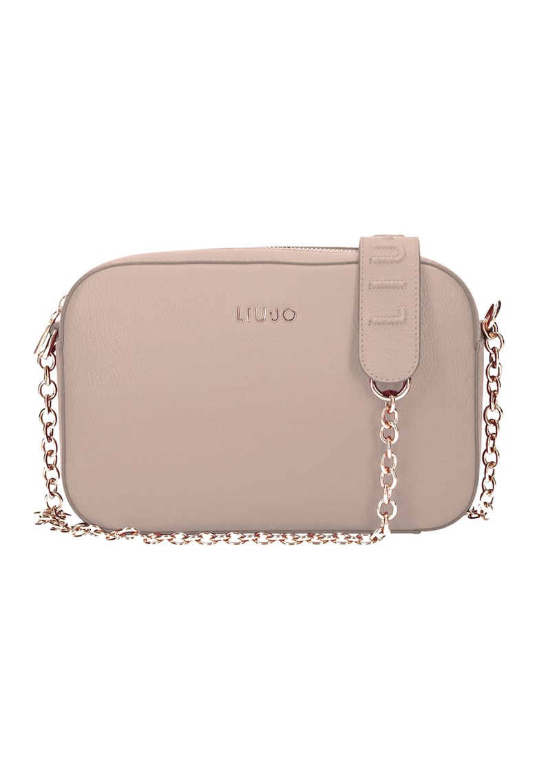 Geanta crossbody cu bareta de lant