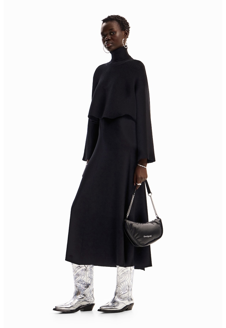 Set de pulover vaporos si fusta