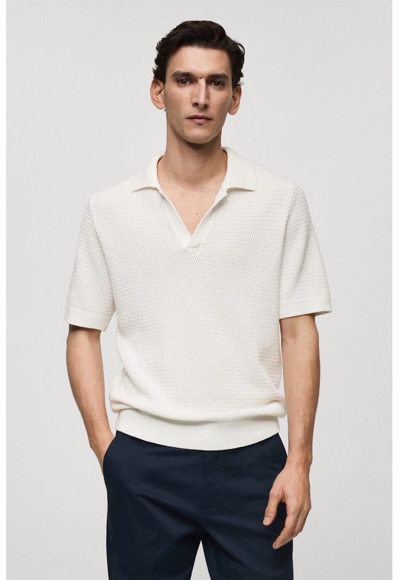 Tricou polo din tricot Cesare