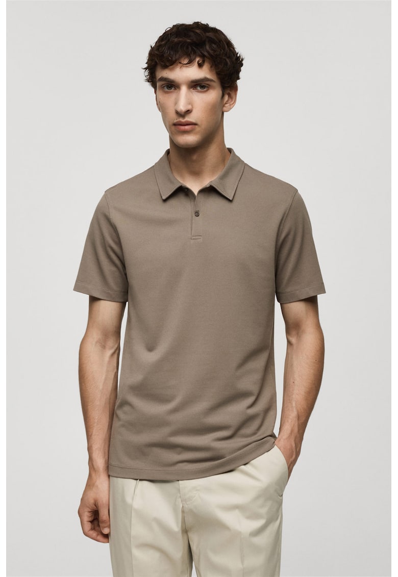 Tricou polo slim fit Exequi