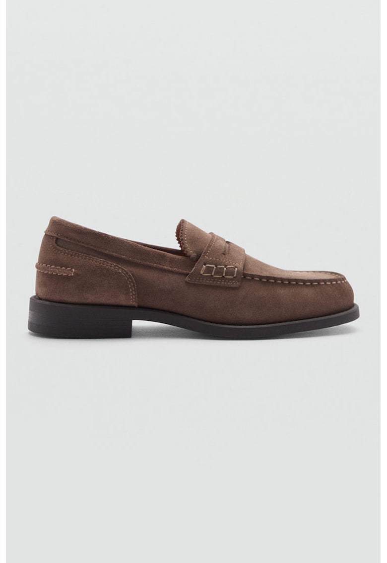 Pantofi loafer de piele intoarsa Clasic