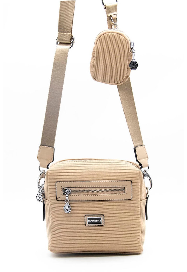 Geanta crossbody cu etui detasabil