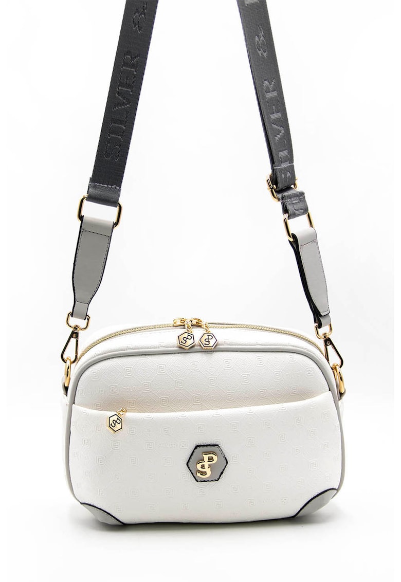 Geanta crossbody cu logo