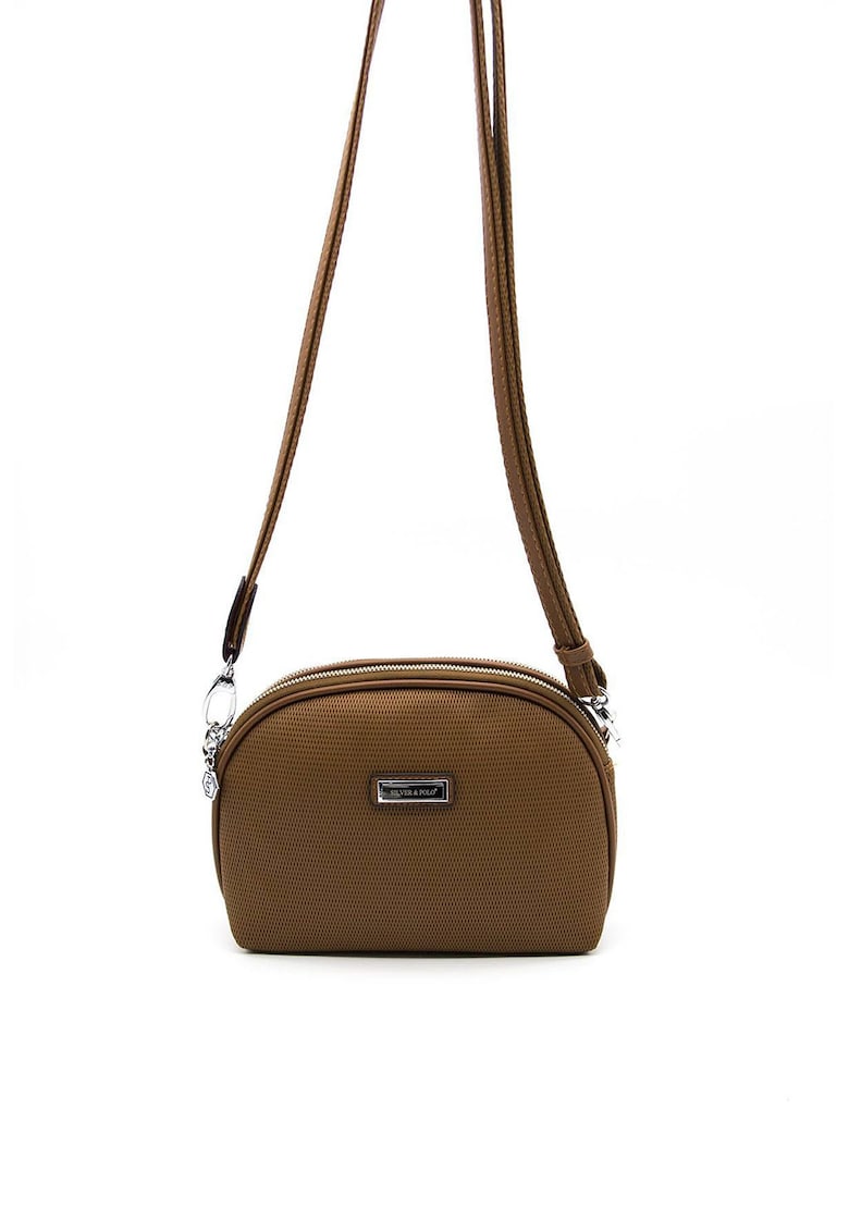 Geanta crossbody de piele ecologica cu bareta ajustabila