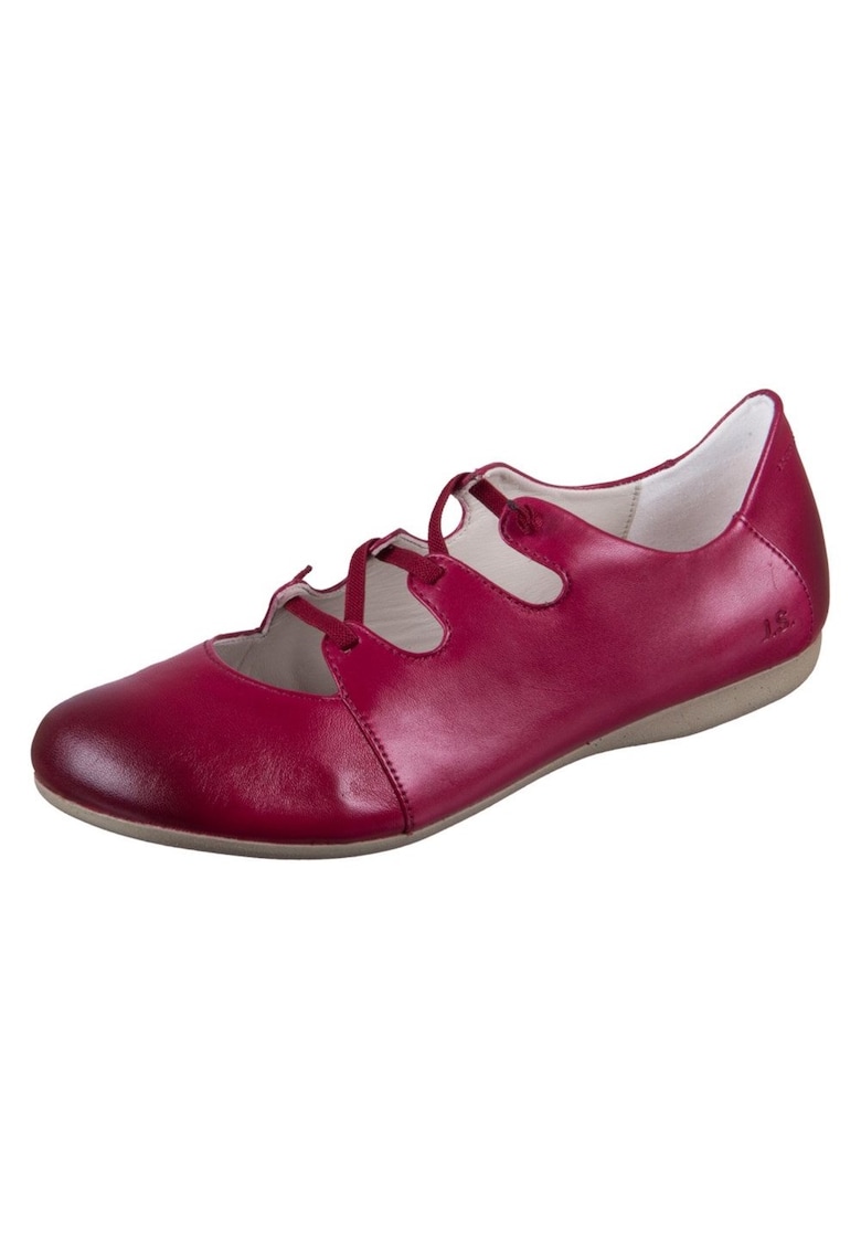Pantofi dama - Piele naturala - Visiniu - Visiniu