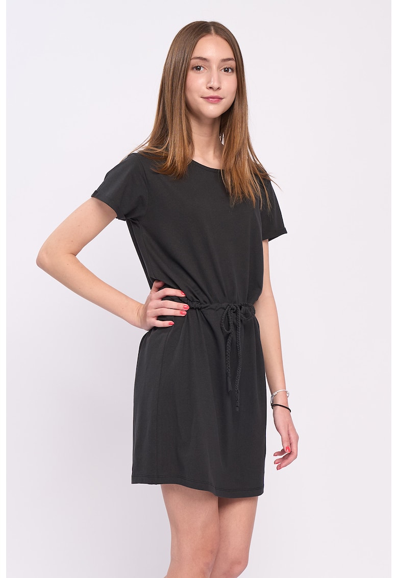 Rochie de bumbac cu cordon